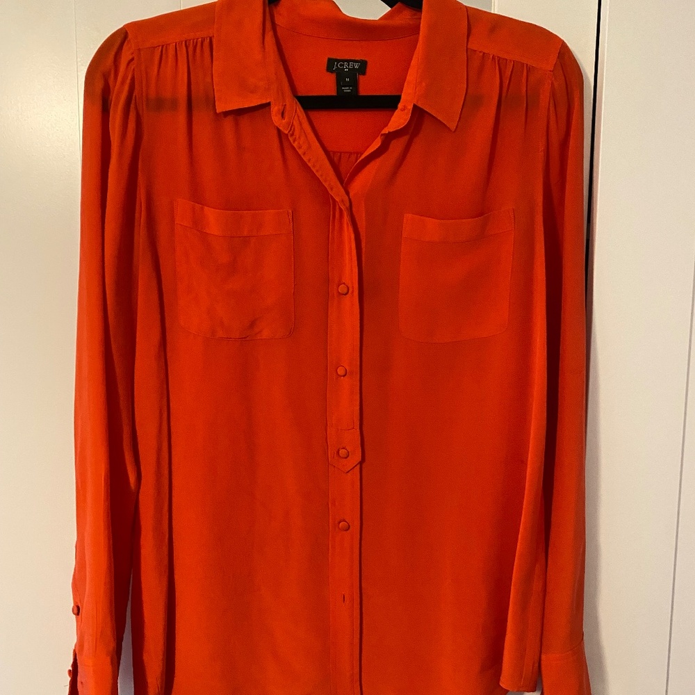 JCrew Silk Blouse